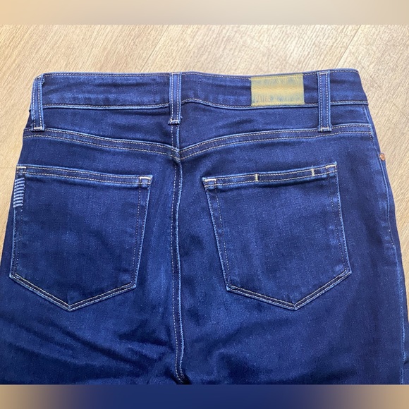 Paige Denim Cindy Cropped Raw Hem Sz 27 - Picture 13 of 13